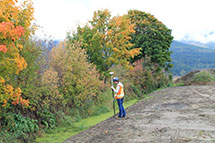 Geodetic Control Surveys, Existing Ground surveys for site design, cut/fill volumes, all services provided by Blackburn Surveying in Salmon Arm.